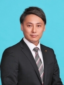 公明党議員団所属で議席番号9の芦田伸一の写真