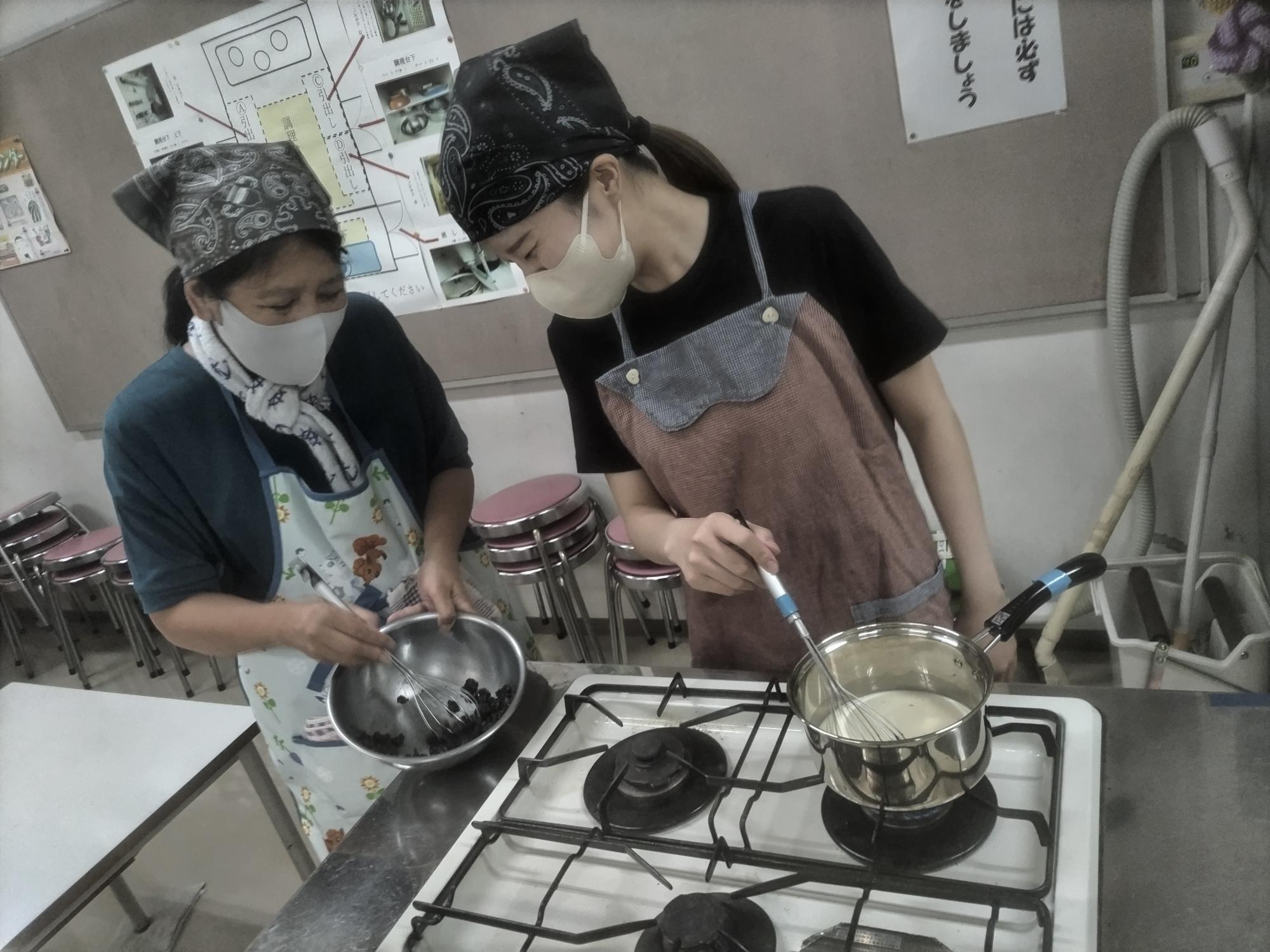 夜の料理教室5