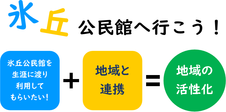 氷丘公民館へ行こう