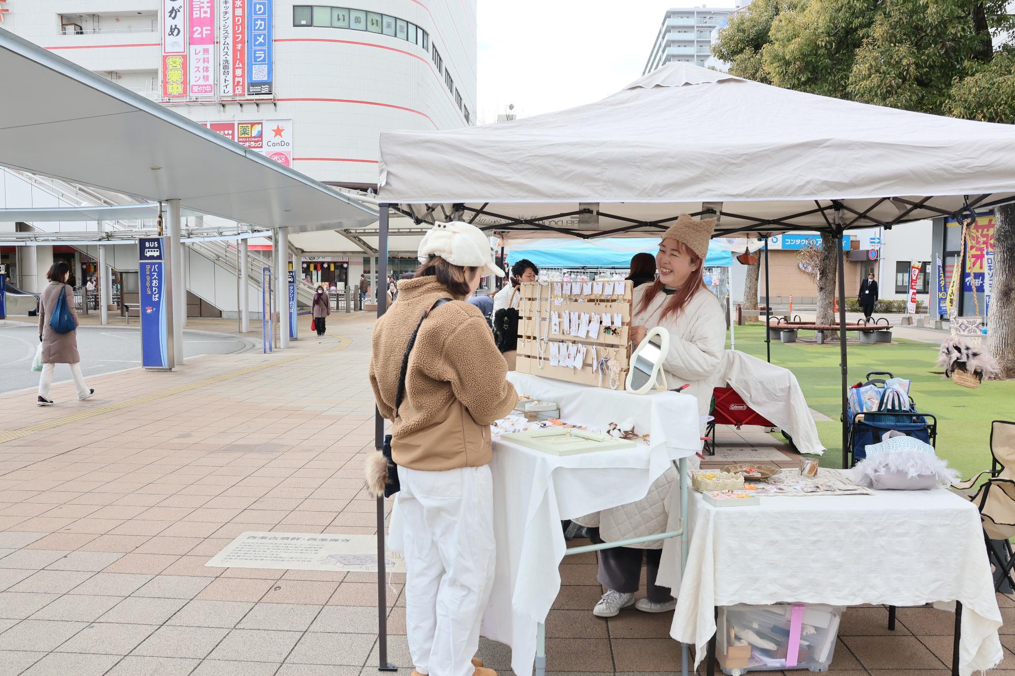 お客さんと話すy.さん