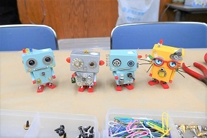 個性豊かなロボットたち
