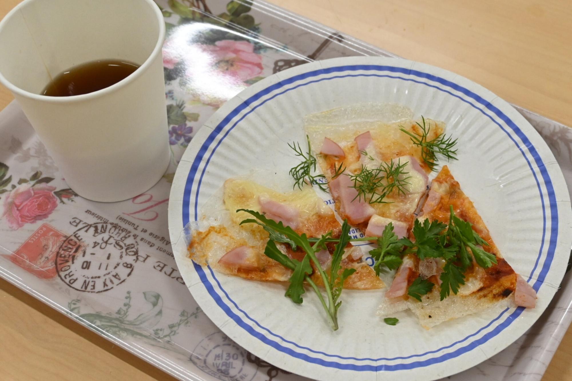 出来上がった料理