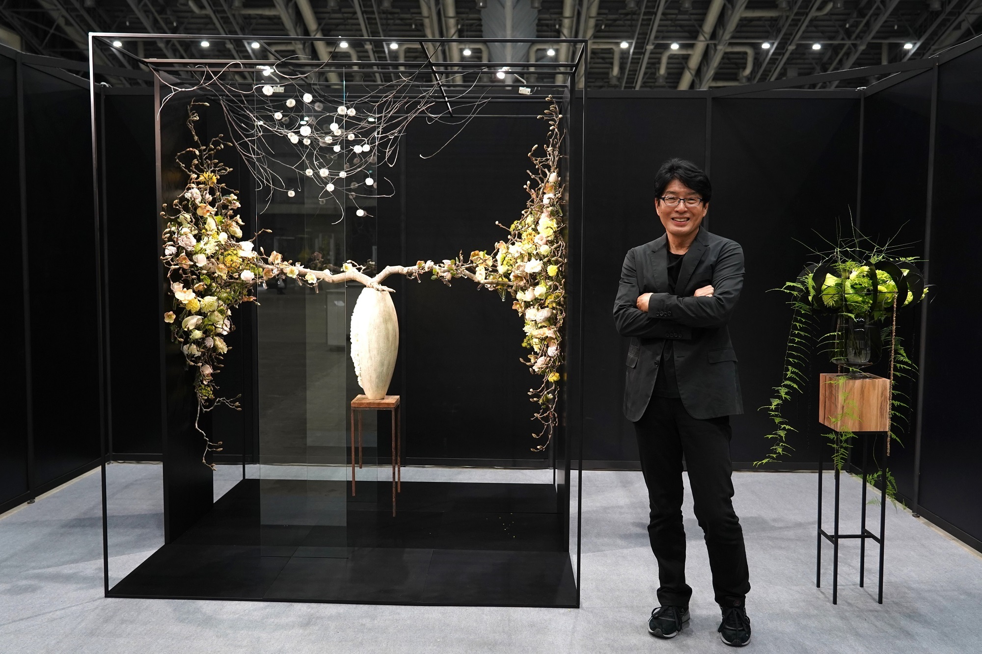 グランドチャンピオン選手権での作品と日坂さん