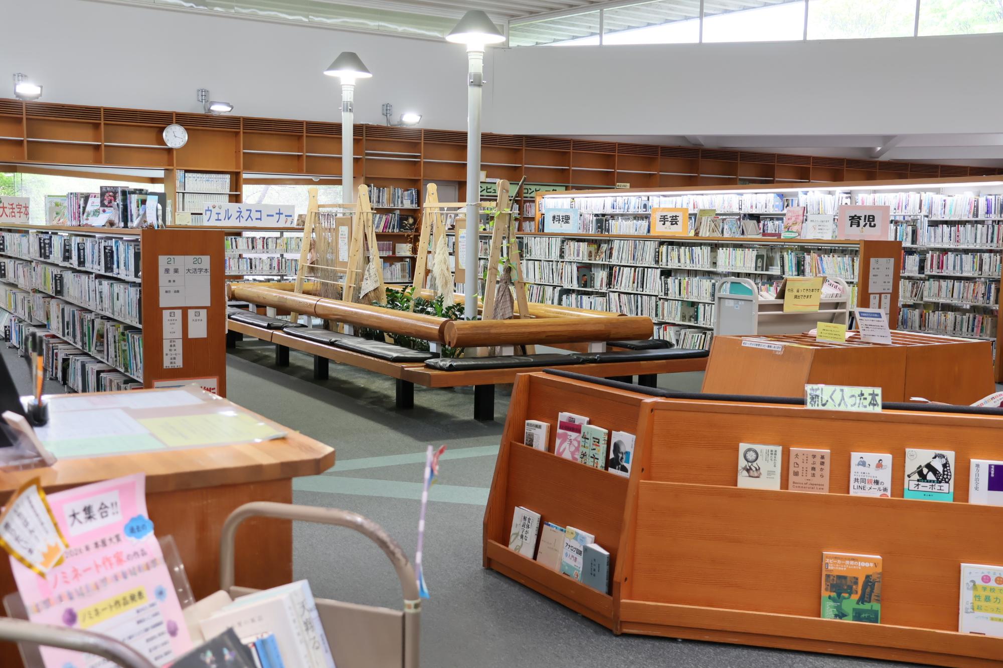 ウェルネスパーク図書館