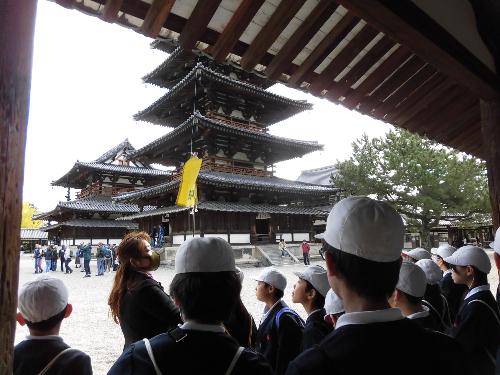 修学旅行の写真