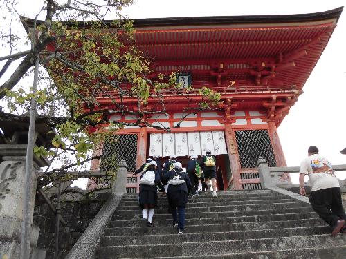 修学旅行の写真