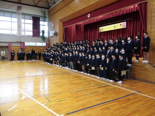6年生を送る会