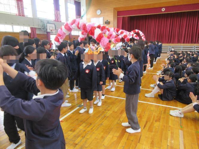 1年生を迎える会の写真