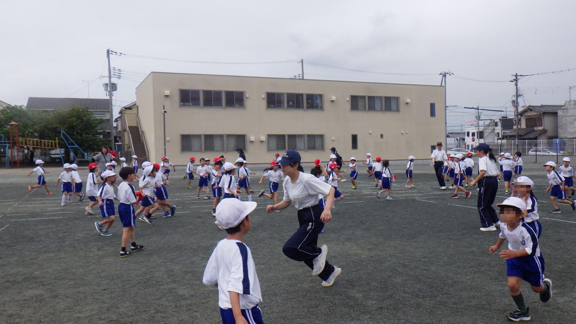 トライやるウィーク　鬼ごっこ