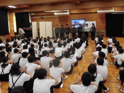 中学生の話
