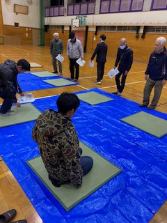 避難所　個人スペース