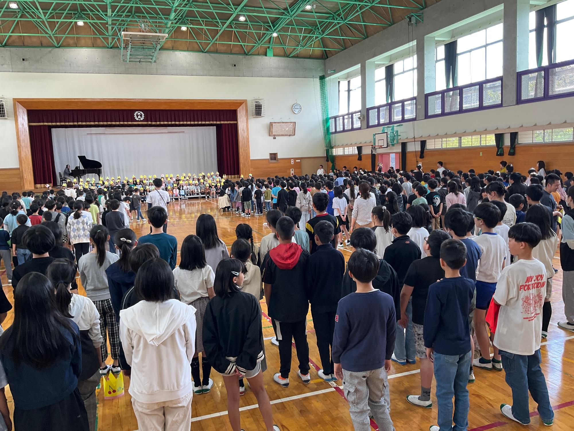 1年生を迎える会