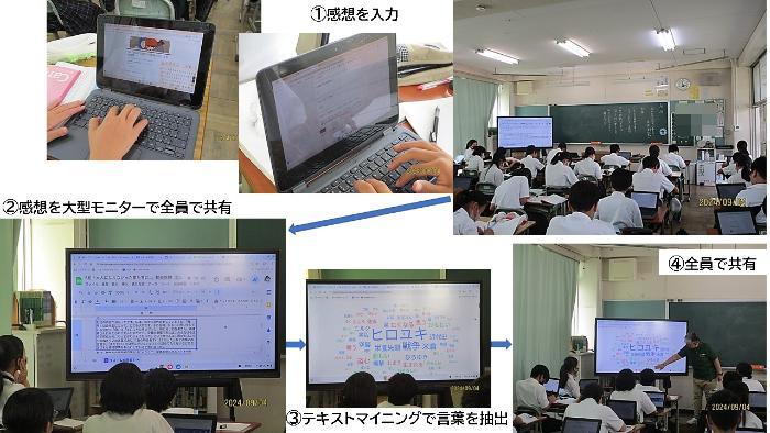 ICT活用授業の様子