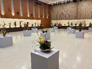 昨年の生け花展の様子2