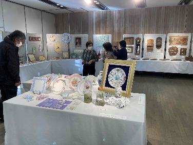 昨年の手工芸展の様子