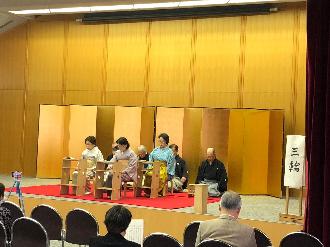 昨年の秋季謡曲大会の様子
