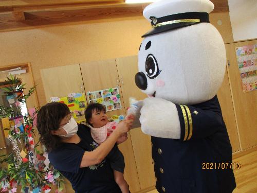 うみまるくん、大きいな