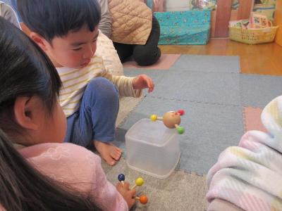 こま大会0・1歳児