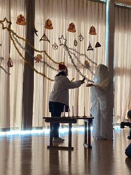 女神さまの平和の祈りの灯