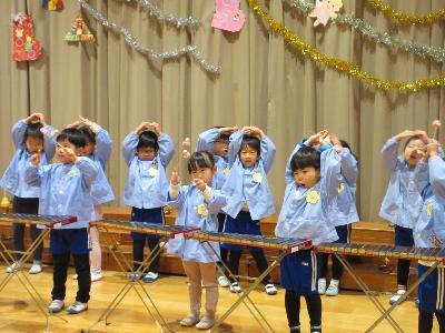 4歳児木琴と遊び歌