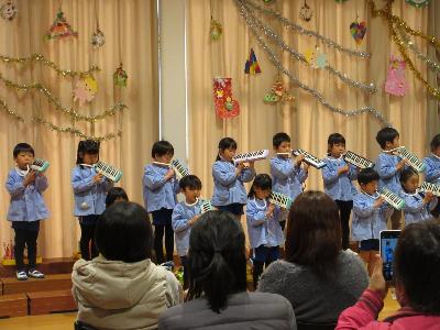 5歳児鍵盤ハーモニカ