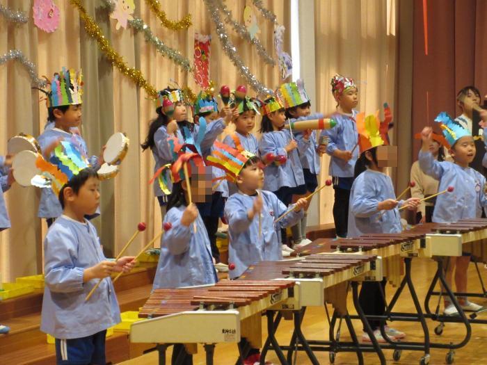 5歳児合奏サンバ