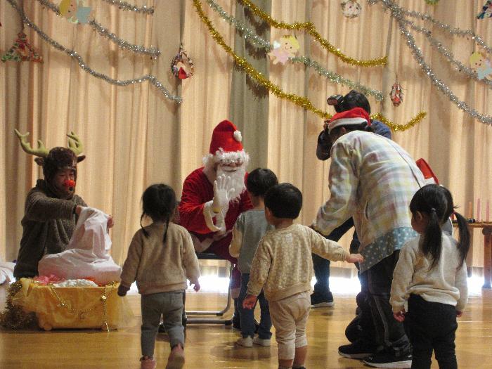 サンタさんが来てくれた