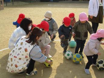 サッカー教室0・1歳児