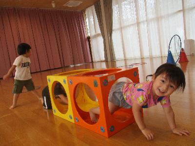 トンネルからこんにちは！