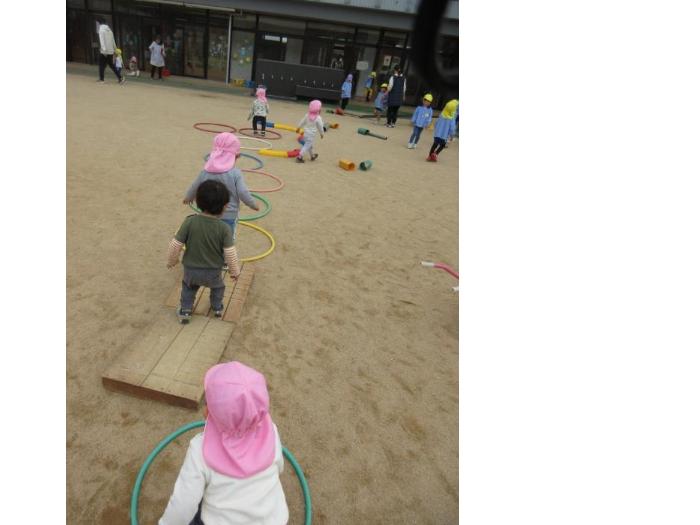 サーキット遊び2歳児