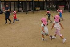かけっこ2歳児