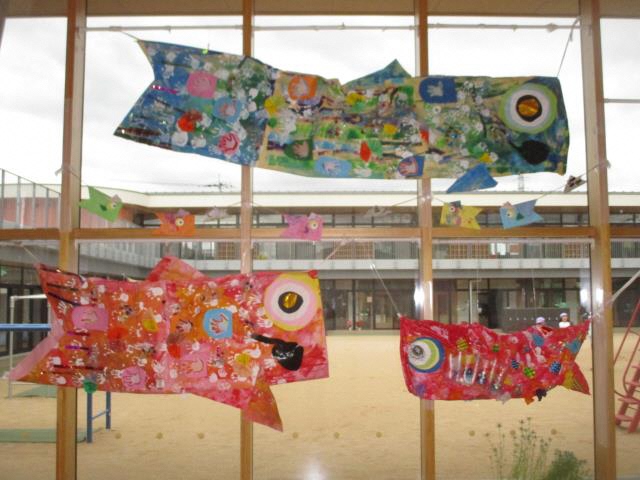 こいのぼり家族