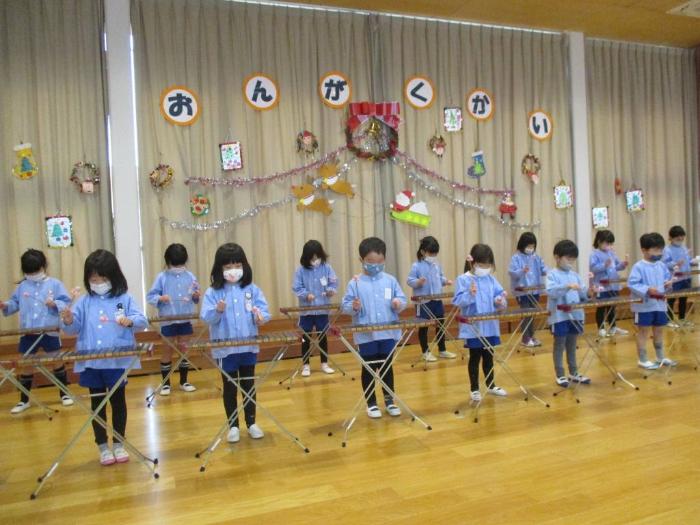 すみれ組木琴