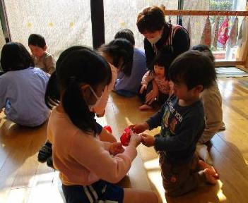 こまを教える