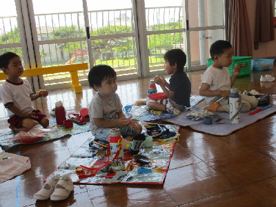 みんなで一緒にお弁当タイム