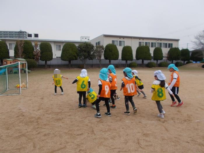 サッカー教室年長