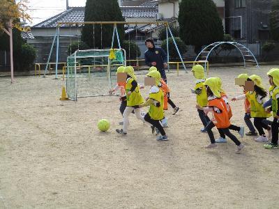 サッカー教室年中