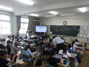 3年生算数 学習の様子