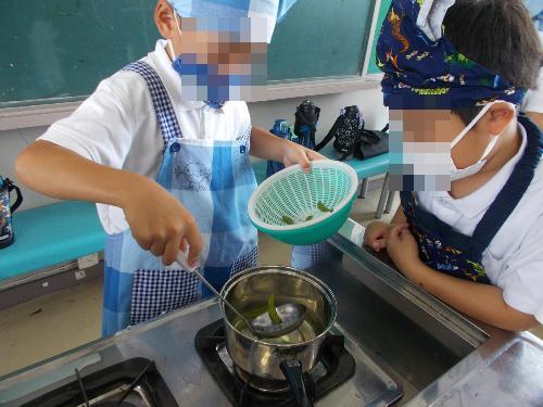 枝豆調理