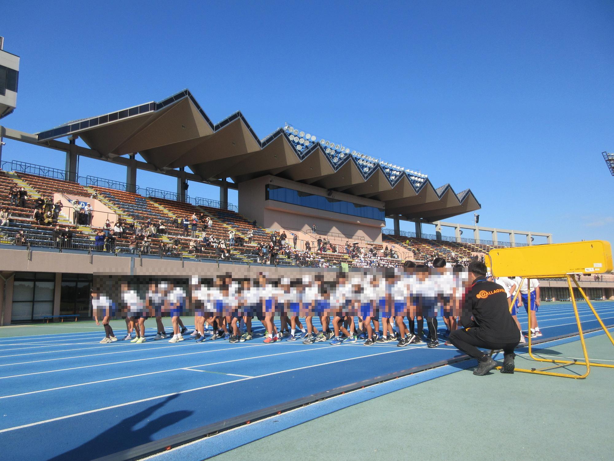マラソン大会の様子