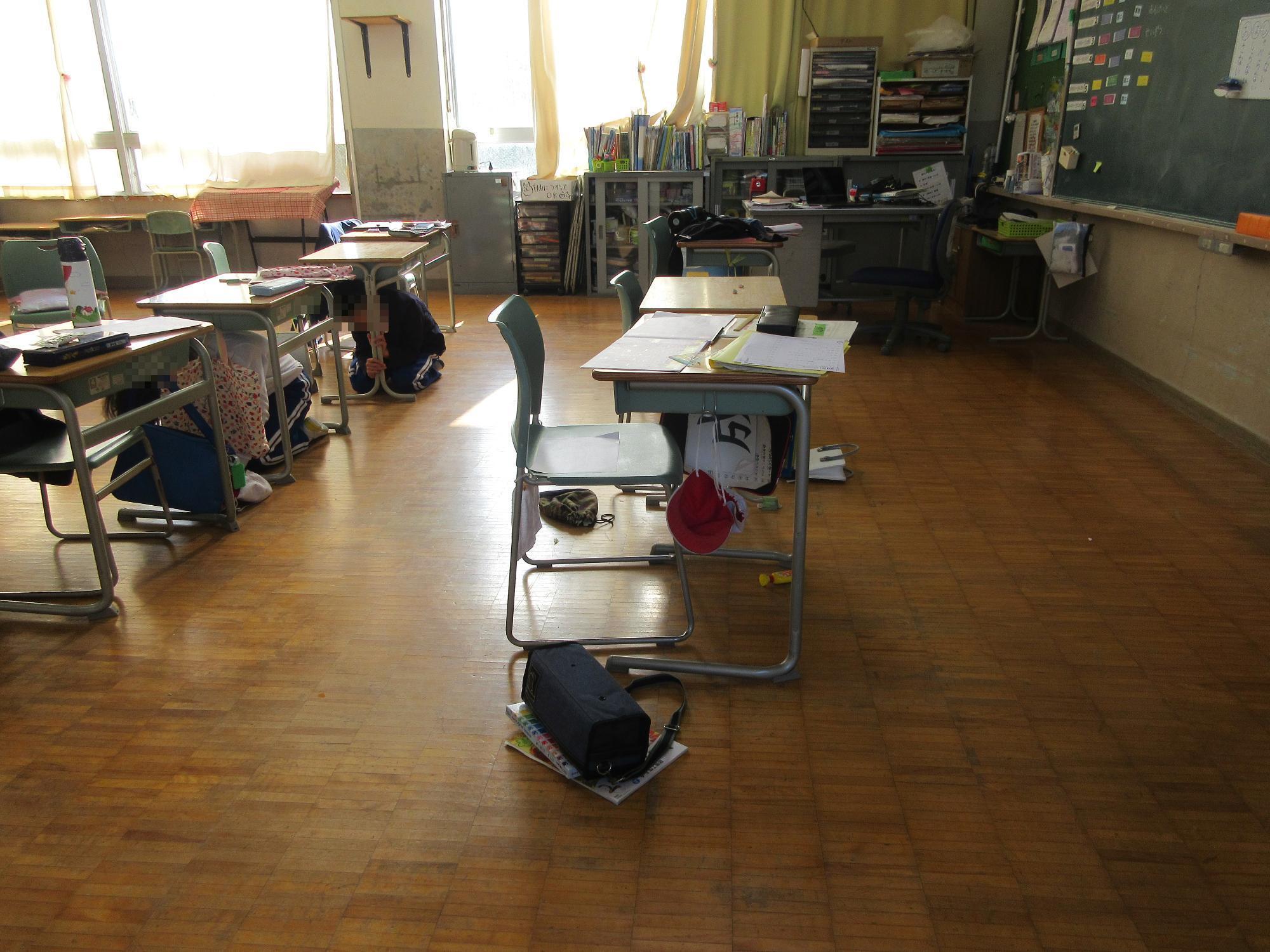 地震速報に備える