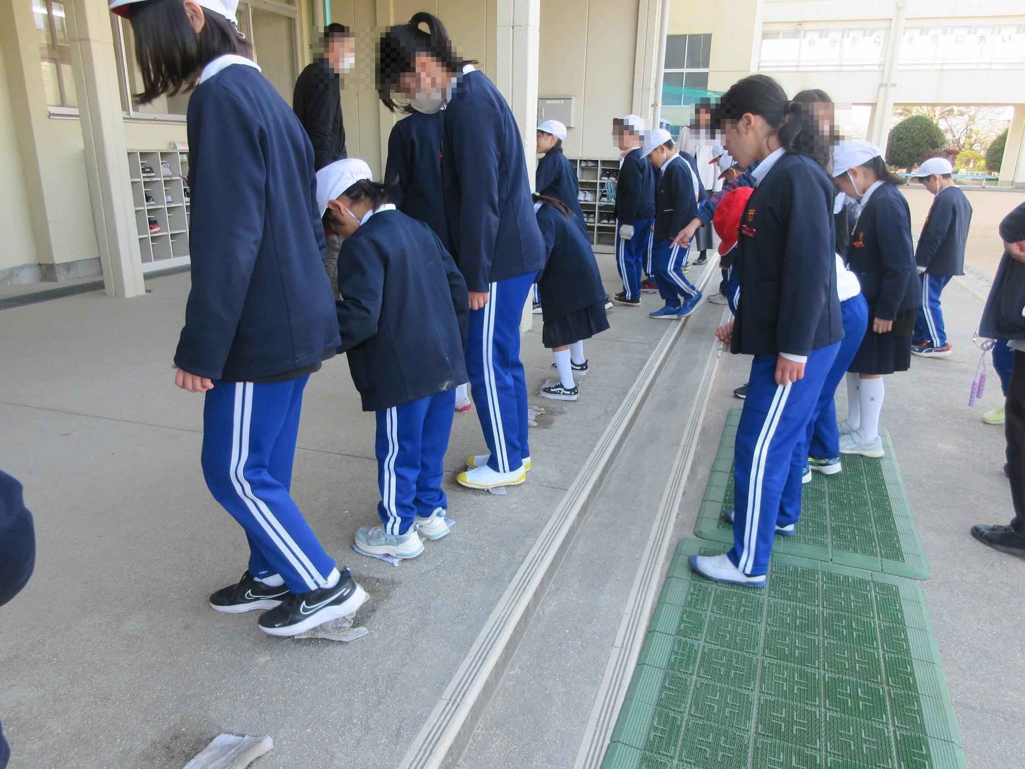 避難訓練の様子2