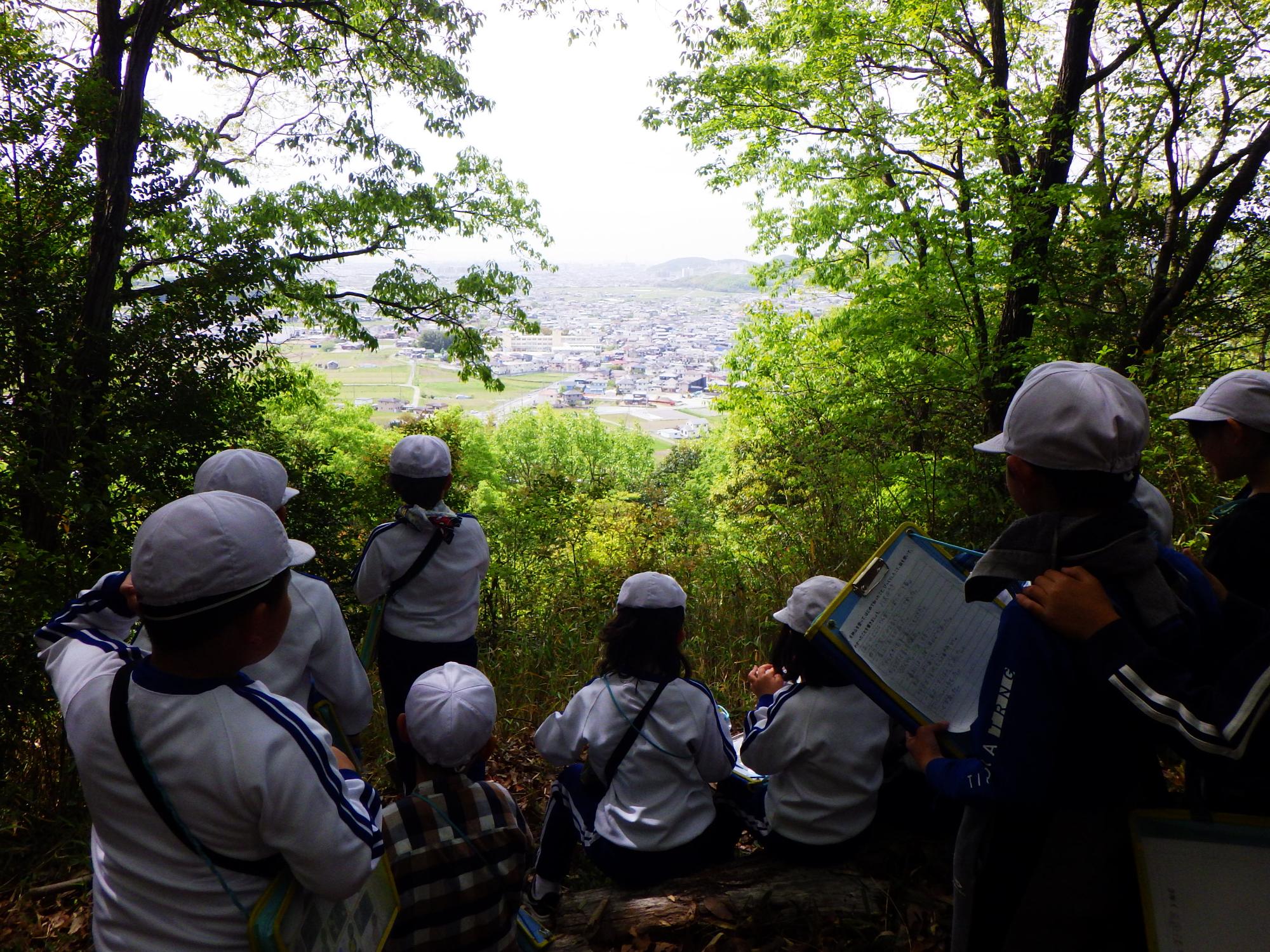 天神山登山