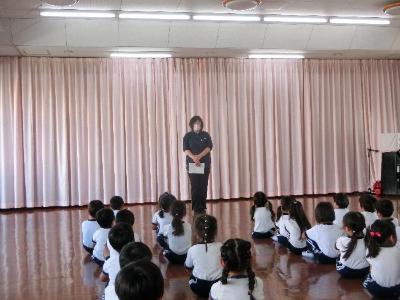 園長先生のお話