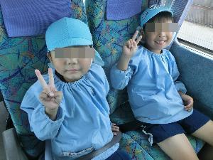 バス楽しいな