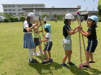 竹馬持ってくれてありがとう