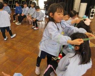 メダルあげるね