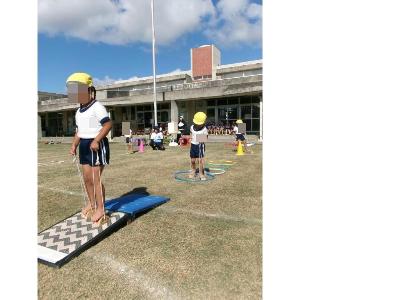 パカポコに挑戦する4歳児