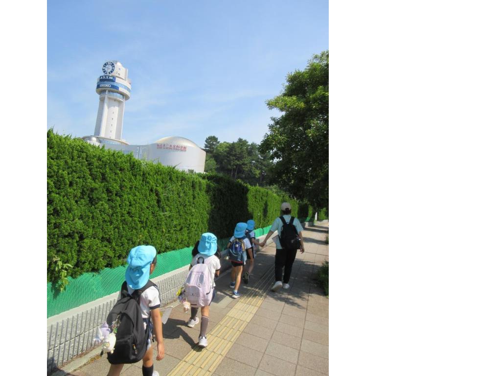 明石天文科学館へ向かう