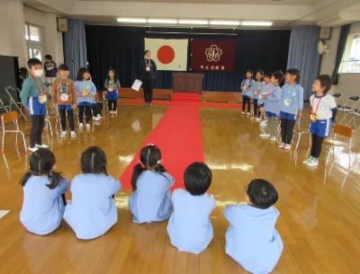 お別れ会の様子